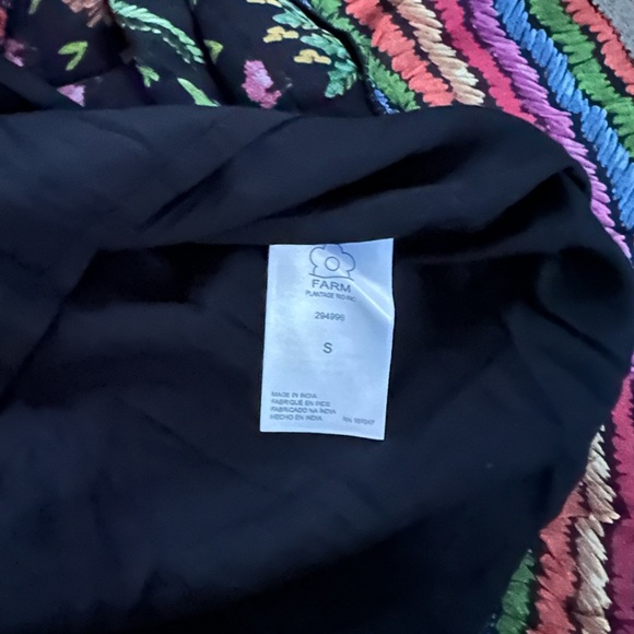 NWT Farm Rio Fruit Garden Maxi Dress Fruit Garden Size Small Bohemian Colorful - Picture 7 of 7